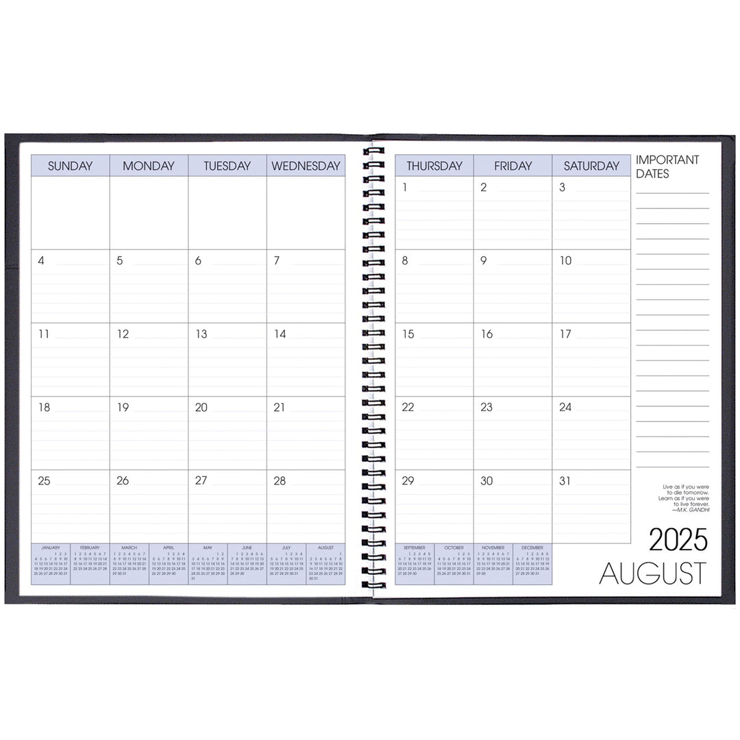Payne TechnoColor 2025-2026 Academic 8.5" x 11" Monhtly Planner
