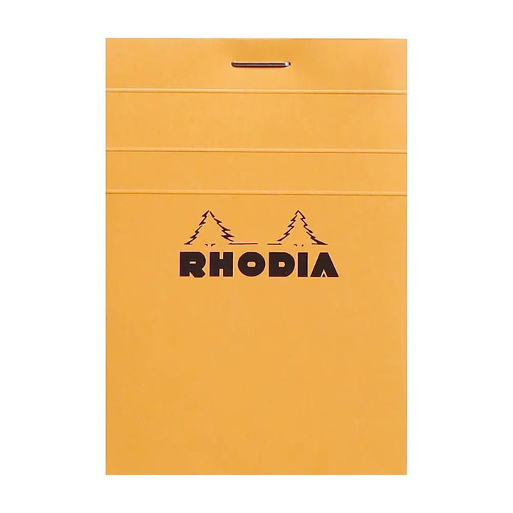 Rhodia Orange 3"x4" 5x5 Quad Graph Top Stapled  80ct