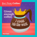 2027 But First, Coffee 7x7 Mini Wall Calendar thumbnail