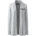 Lands' End Women's UW Foster MBA Programs Cotton Modal Shawl Collar Cardigan Sweater thumbnail