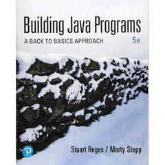 Building Java Programs (5e 19)