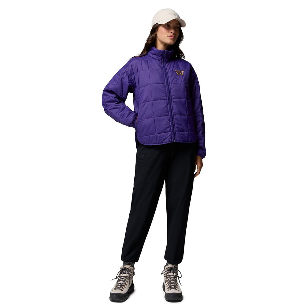 Columbia Women's Washington Huskies Sienna Hill Quilted Jacket