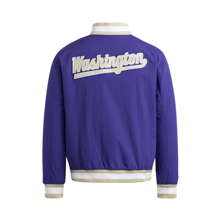 adidas Men's W Huskies Coaches Bomber Jacket