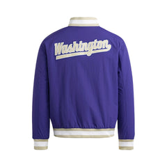 adidas Men's W Huskies Coaches Bomber Jacket