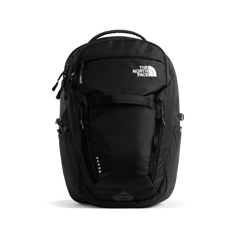 hydro green tourmaline the north face backpack women's surge The North Face Women's Surge Backpack, Shady Blue/TNF Black