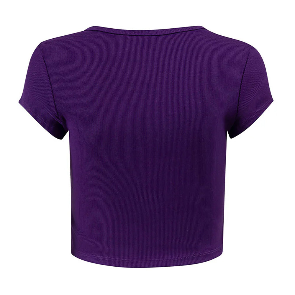 Hype and Vice Women's Embroidered W Cali Tee