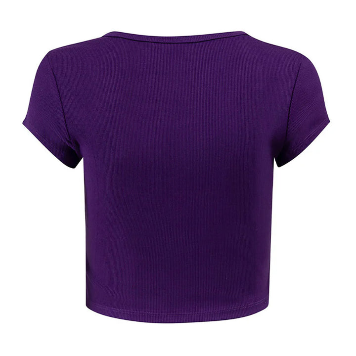 Hype and Vice Women's Embroidered W Cali Tee