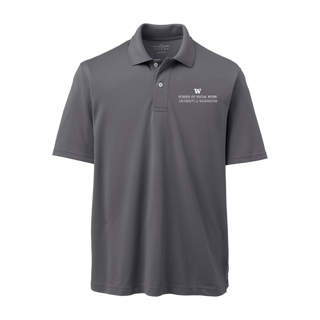 Lands' End Men's UW School of Social Work Polyester Polo