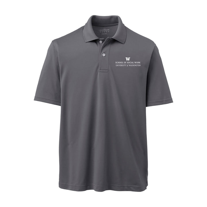 Lands' End Men's UW School of Social Work Polyester Polo