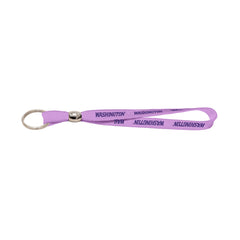 Photo of MCM Lavender Tonal Washington Wristlet Lanyard.