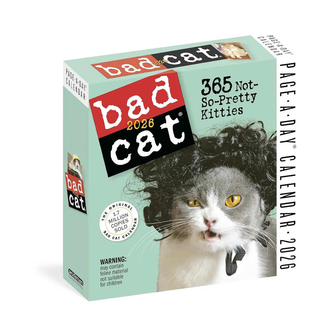 Bad Cat Page-A-Day Calendar 2026