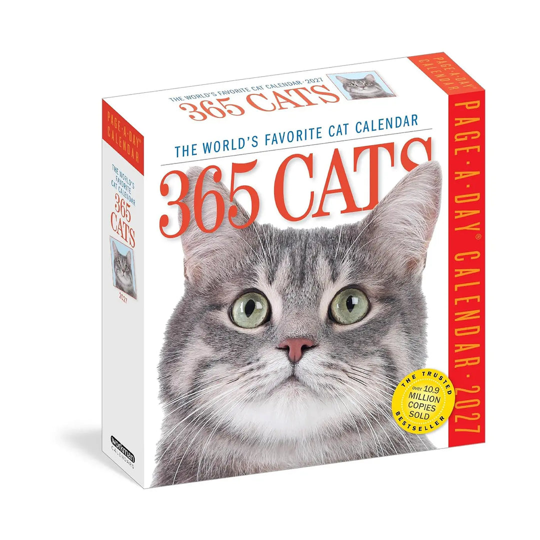 365 Cats Page-A-Day 2027 Calendar