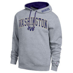 Champion Men's Washington Huskies FW26 Applique Pullover Hoodie Hover
