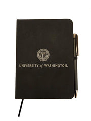 MCM U of W Seal Value Notebook with Pen