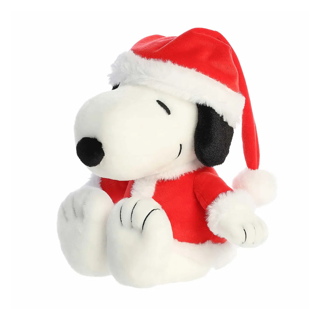 Aurora Santa Snoopy Plush 12"