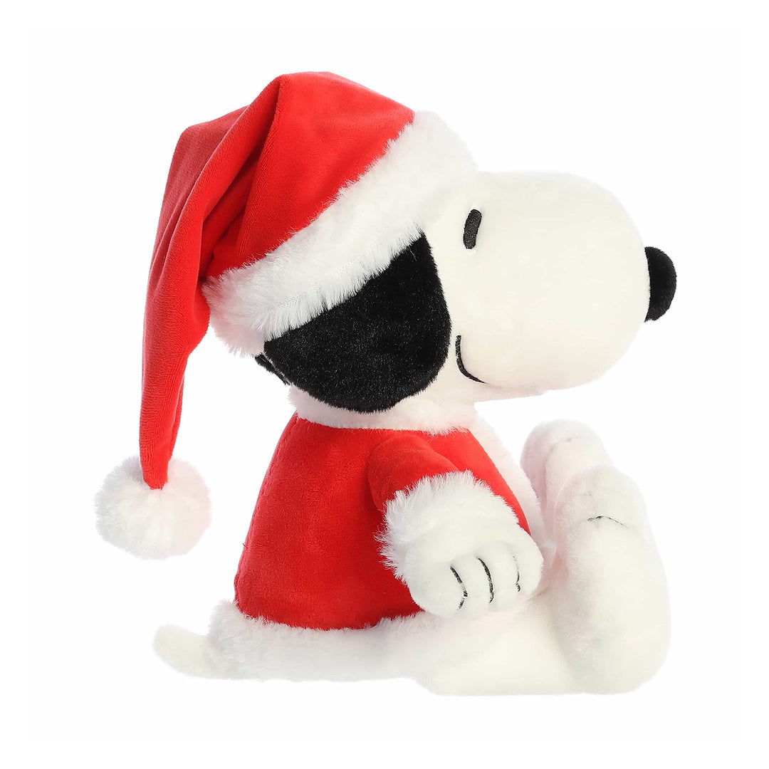 Aurora Santa Snoopy Plush 12"