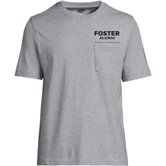Photo of Lands' End Unisex UW Foster Alumni Short Sleeve Pocket T-Shirt.