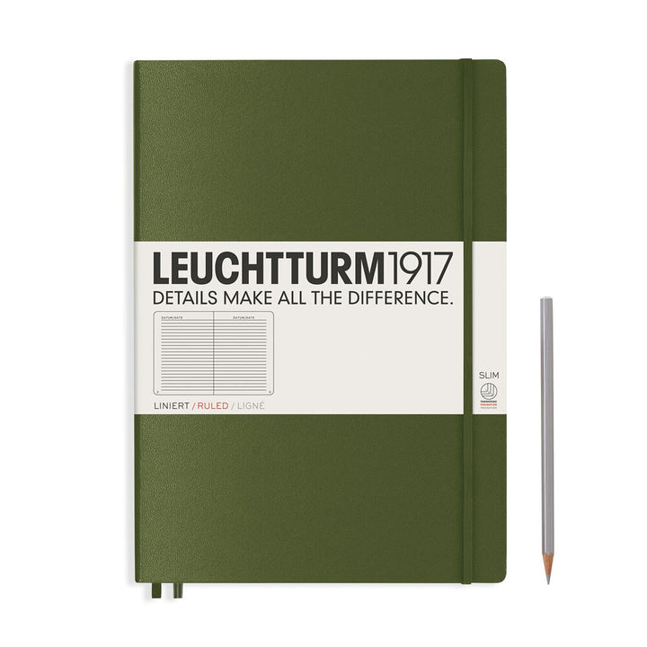 Leuchtturm 1917 Master Slim A4+ Hardcover Notebook 121ct