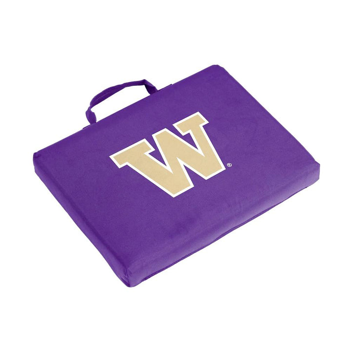Logo Purple W Stadium Seat Cushion with Handle