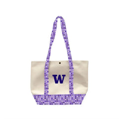 Neil Natural Lavender Straps W Heavyweight Ivy Snap Tote