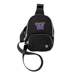 lululemon Black W Logo Everywhere Sling Bag