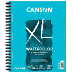 Photo of Canson XL 140lb Cold Press Watercolor Pad.