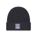 New Era 2025 Sideline Charcoal Cold Weather Wool Cuff Beanie Front thumbnail