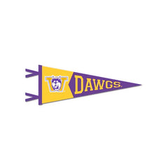 Photo of Collegiate Pacific Purple Gold Vault Dog Dawgs Pennant 9" x 26".