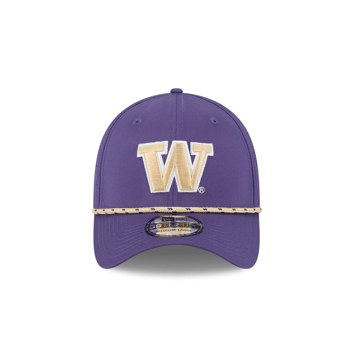New Era Purple W 39Thirty PERF Stretch Fit Hat