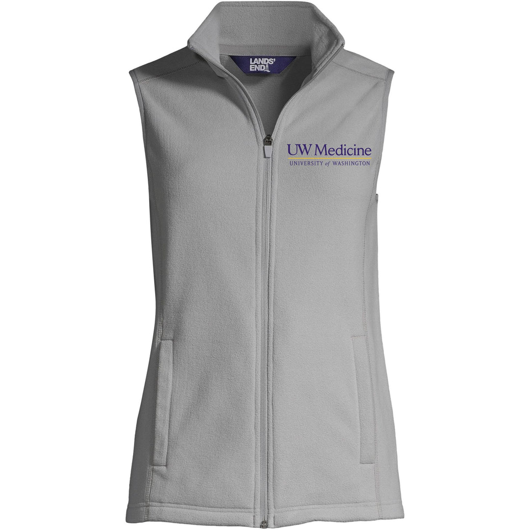 Lands' End Women's UW Medicine ThermaCheck Fleece Vest