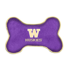 Photo of All Star Dogs Purple W Huskies Large Bone Squeaker Toy 10".