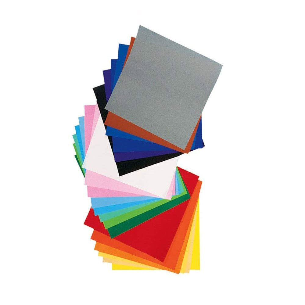 Assorted Colors Origami 100-sheets 6in