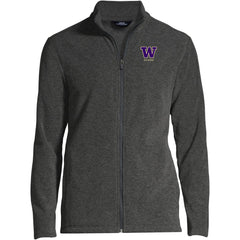 Lands' End Men's UW Alumni ThermaCheck Fleece Full Zip