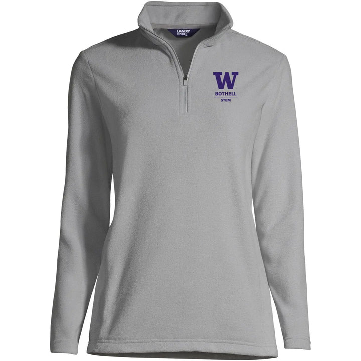 Lands' End Women's UW Bothell STEM Thermacheck Fleece Quarter Zip