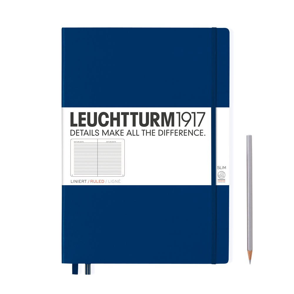 Leuchtturm 1917 Master Slim A4+ Hardcover Notebook 121ct