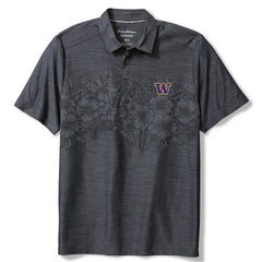 Photo of Tommy Bahama Men's Palm Coast Hibiscus Border Polo.