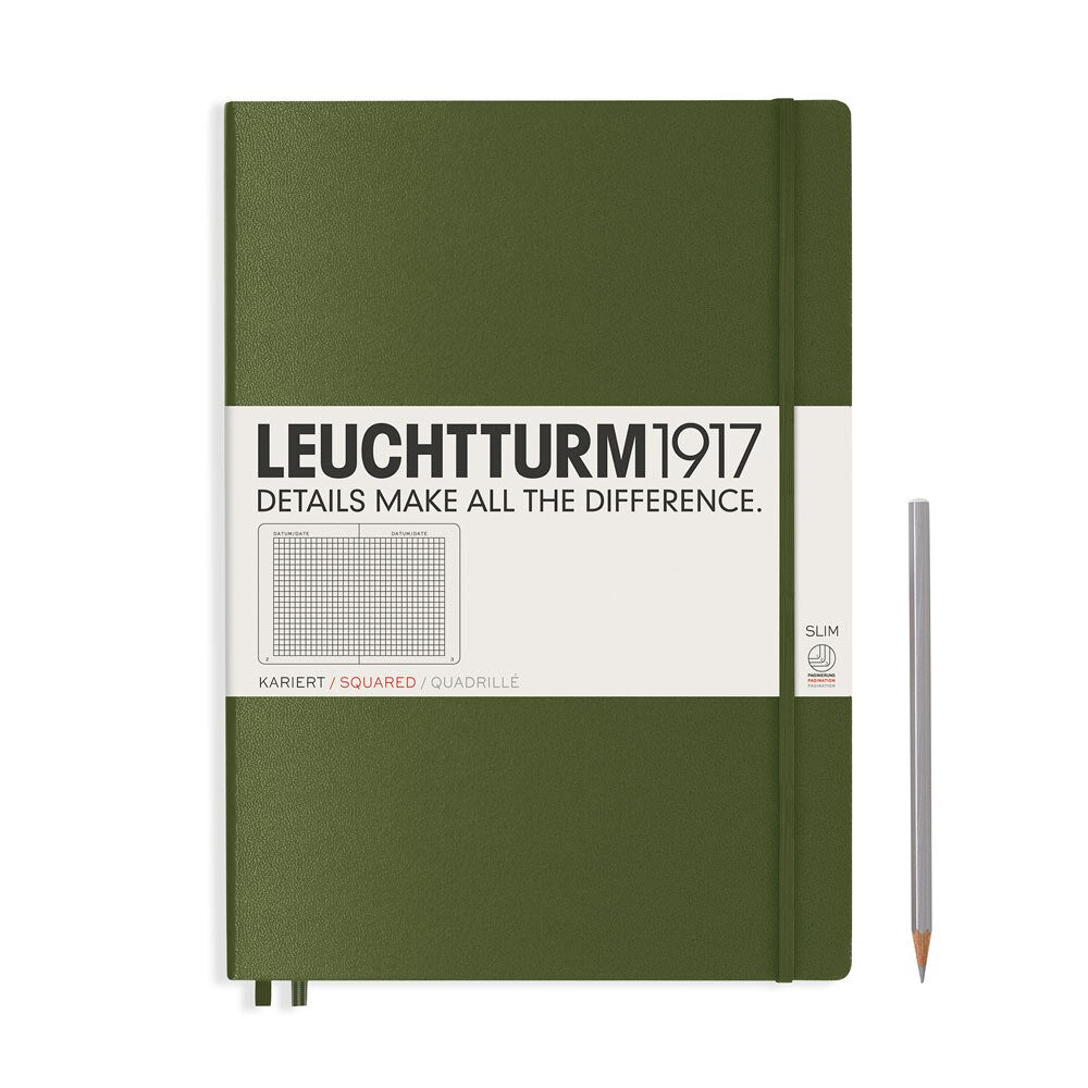 Leuchtturm 1917 Master Slim A4+ Hardcover Notebook 121ct