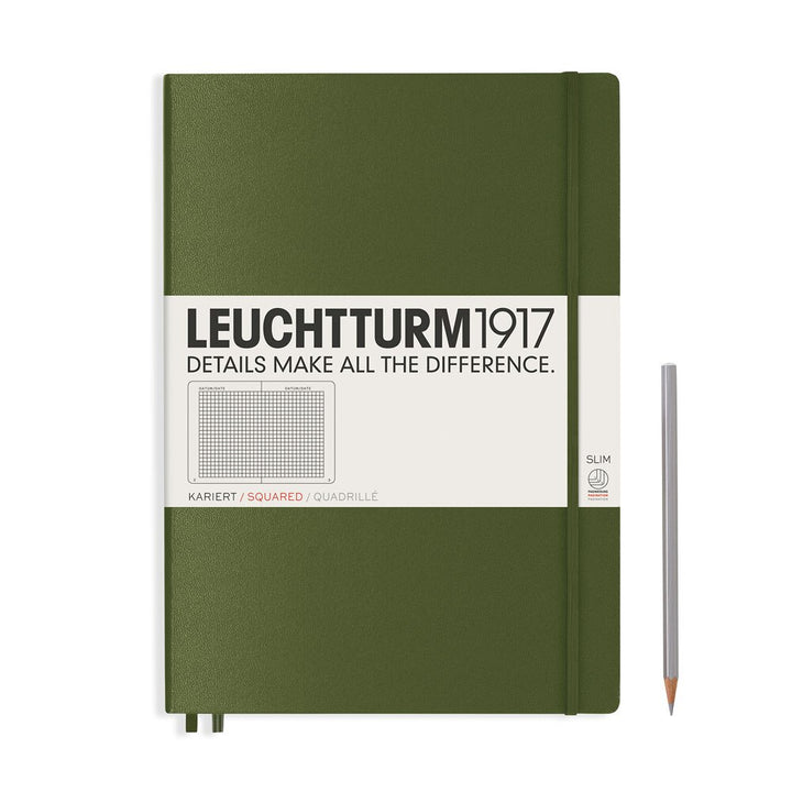 Leuchtturm 1917 Master Slim A4+ Hardcover Notebook 121ct