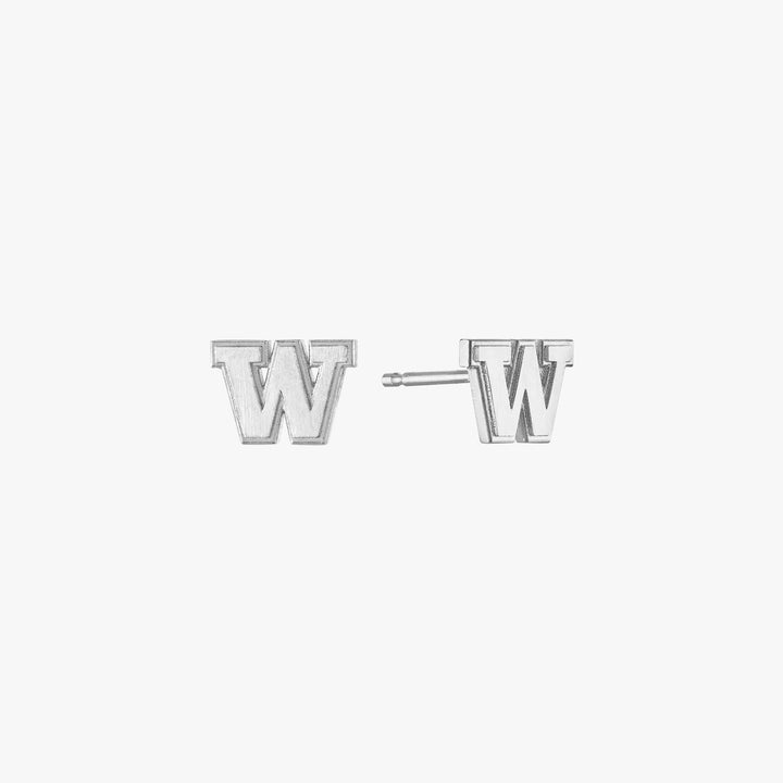 DROP SHIP Kyle Cavan Washington W Stud Earrings