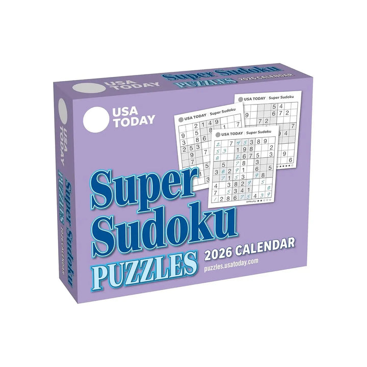 USA TODAY Sudoku 2026 Day-to-Day Calendar