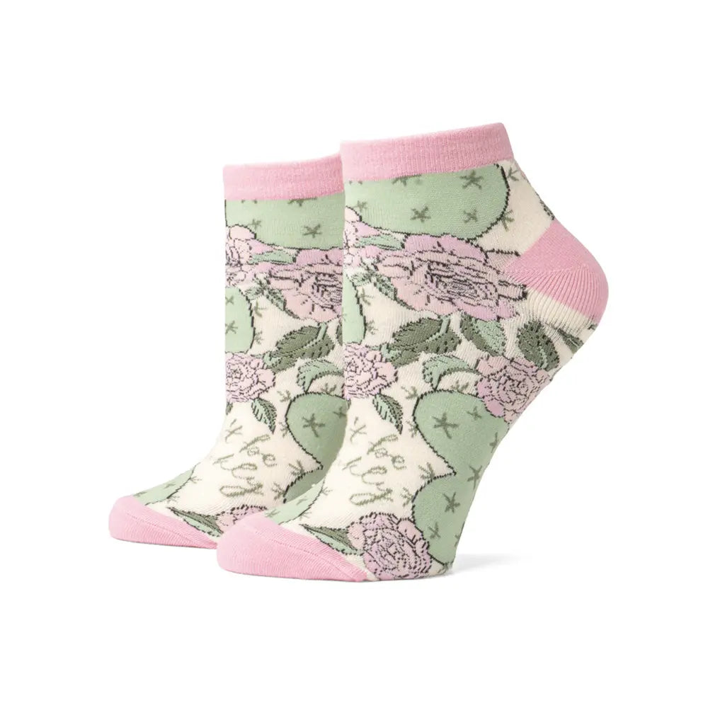 Two Left Feet Don't Be Prickly Low Rider Socks Small