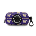 ShopInstaPets Purple W WA Huskies Waste Bag Holder thumbnail