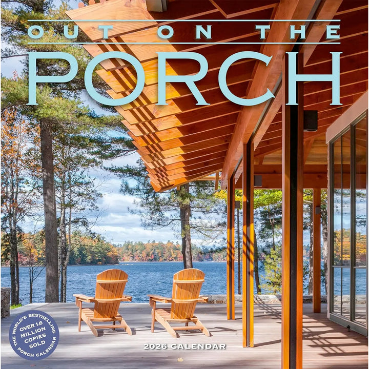 Out on the Porch Wall Calendar 2026