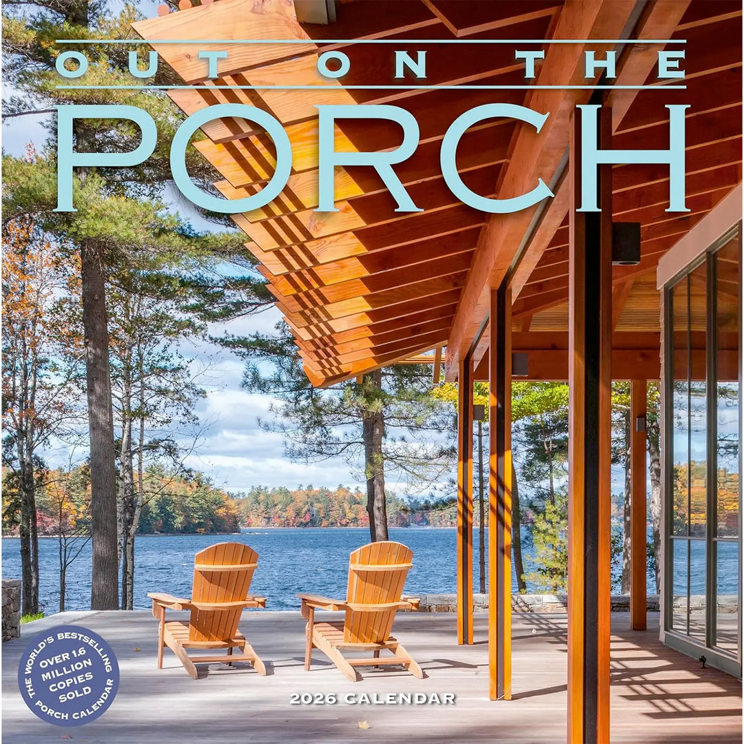 Out on the Porch Wall Calendar 2026