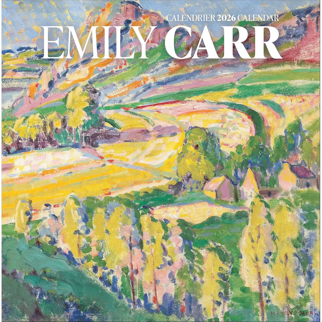 Emily Carr 2026 Wall Calendar