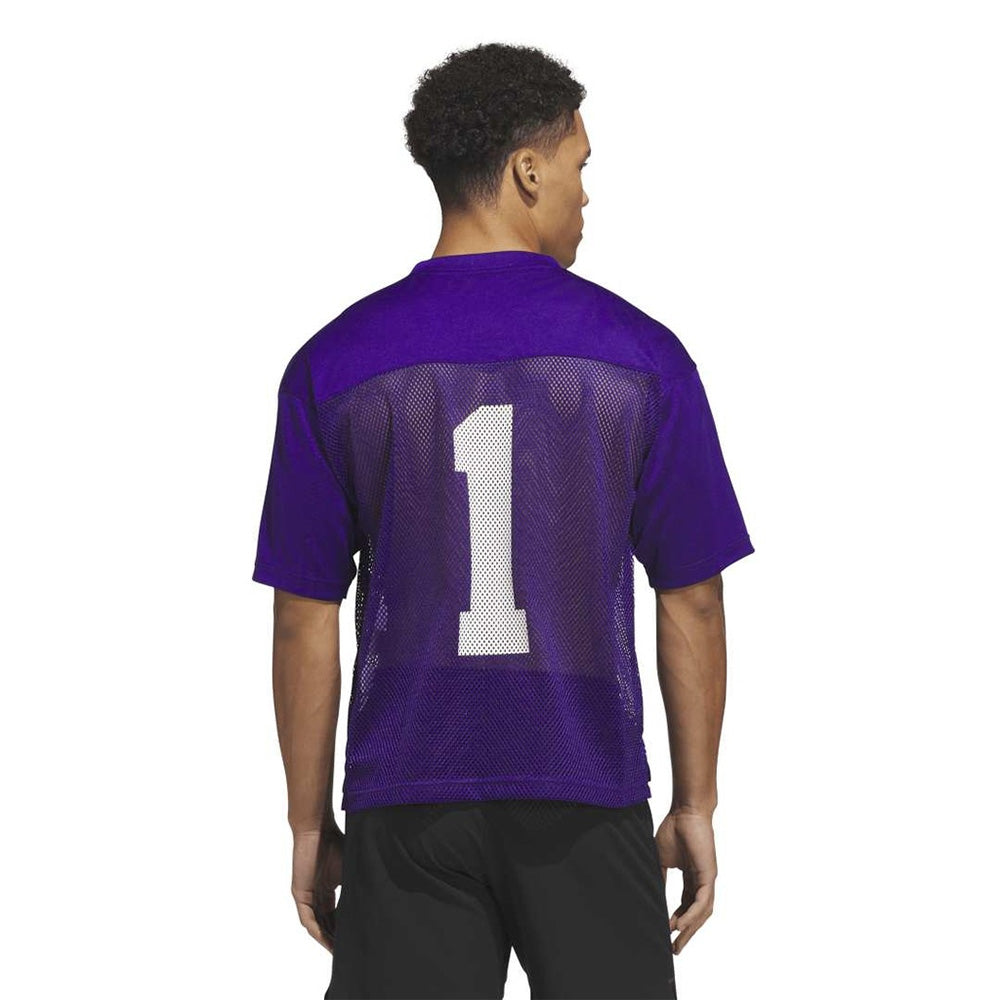 adidas Men's Washington Huskies Mesh Tailgate Football Jersey