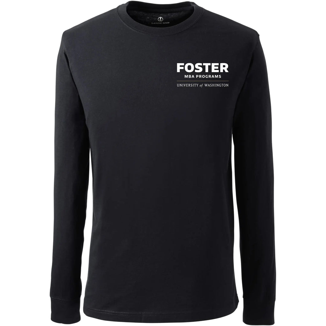 Lands' End Unisex UW Foster MBA Programs Long Sleeve T-shirt