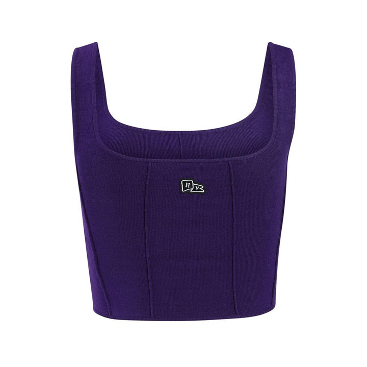 Hype and Vice Women's Embroidered W Knit Corset