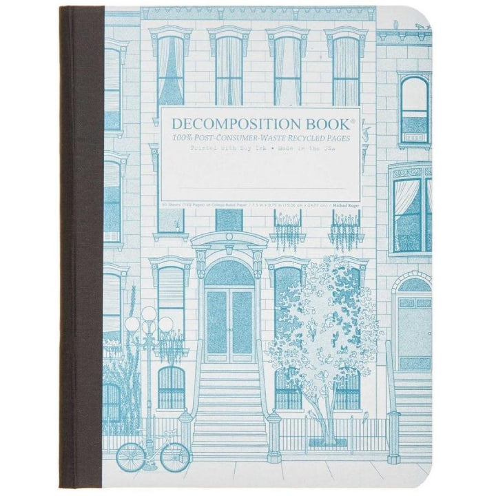 Decomposition Brownstone 7.5"x9.75" College Sewn 80ct