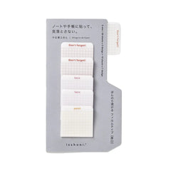 Photo of Isshoni. Small Red Film Index Sticky Notes 10 sheets.